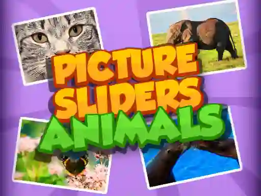 Picture Slider Animals — безплатна онлайн игра