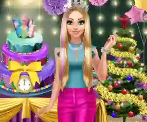 Blondie Winter Party — безплатна онлайн игра