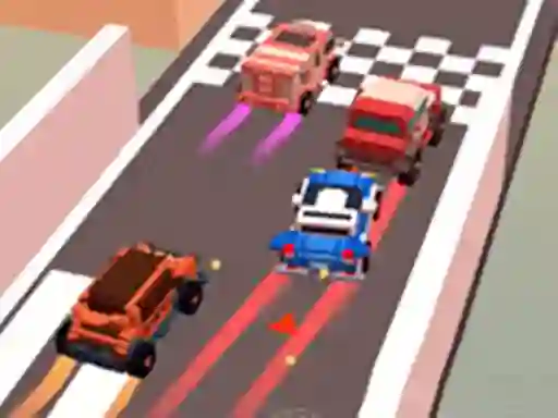 Crazy Racing 2 Player — безплатна онлайн игра