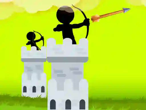 Stickman Archer Castle — безплатна онлайн игра