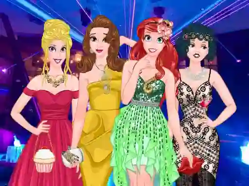  Princesses Graduation Party Night — безплатна онлайн игра