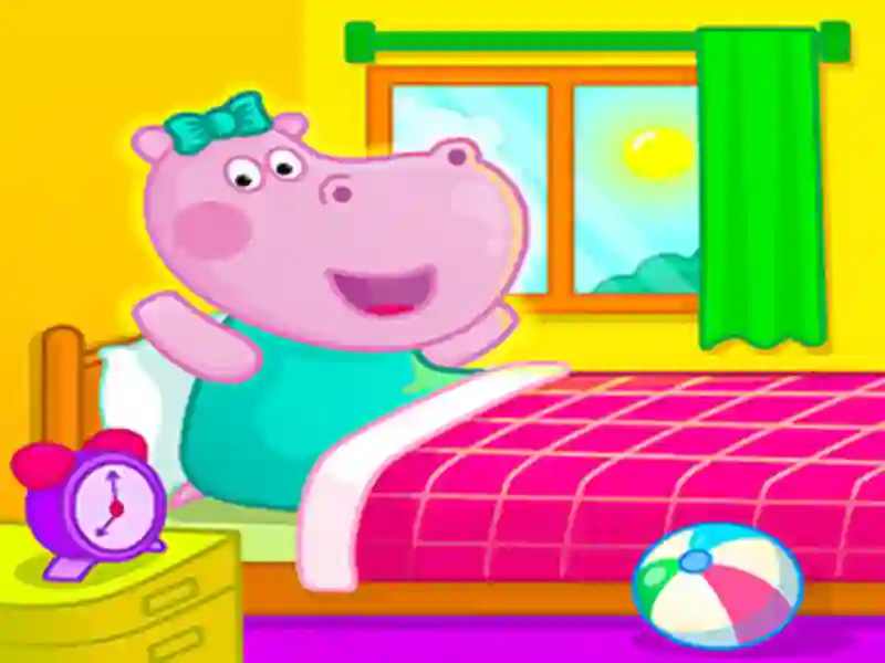 Hippo Good Morning — безплатна онлайн игра