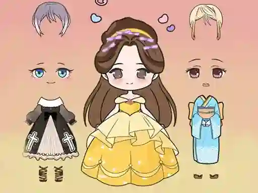 Vivi Doll Dress Up — безплатна онлайн игра