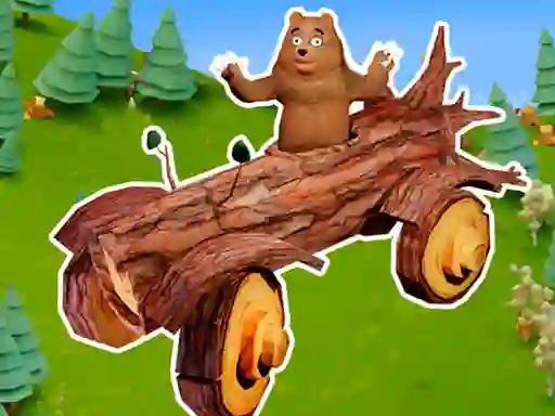 Bear vs Humans — безплатна онлайн игра