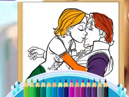 Beauty Queen Coloring Book — безплатна онлайн игра
