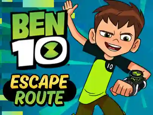 Ben 10 Escape Route — безплатна онлайн игра
