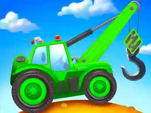 Real Construction Kids Game — безплатна онлайн игра