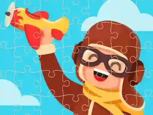 Airplane Puzzles — безплатна онлайн игра