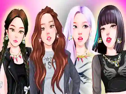 BlackPink Dress Up — безплатна онлайн игра