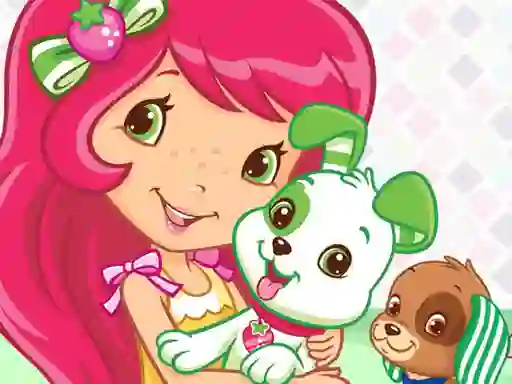Strawberry Shortcake Puppy Care — безплатна онлайн игра
