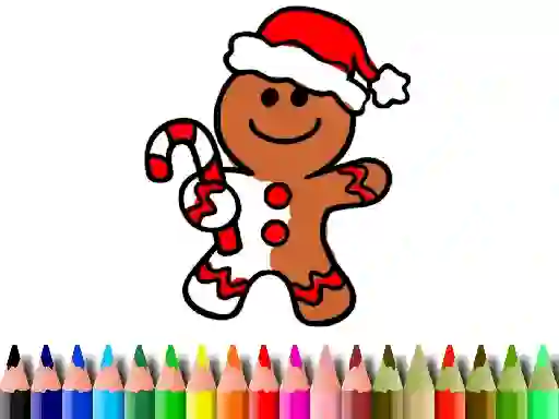 Back To School: Christmas Cookies Coloring — безплатна онлайн игра