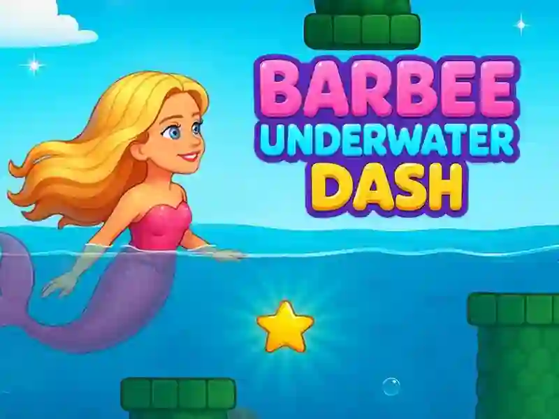 Barbie Underwater Dash — безплатна онлайн игра