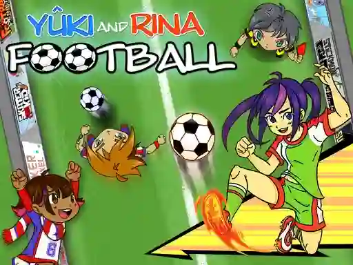 Yuki and Rina Football — безплатна онлайн игра