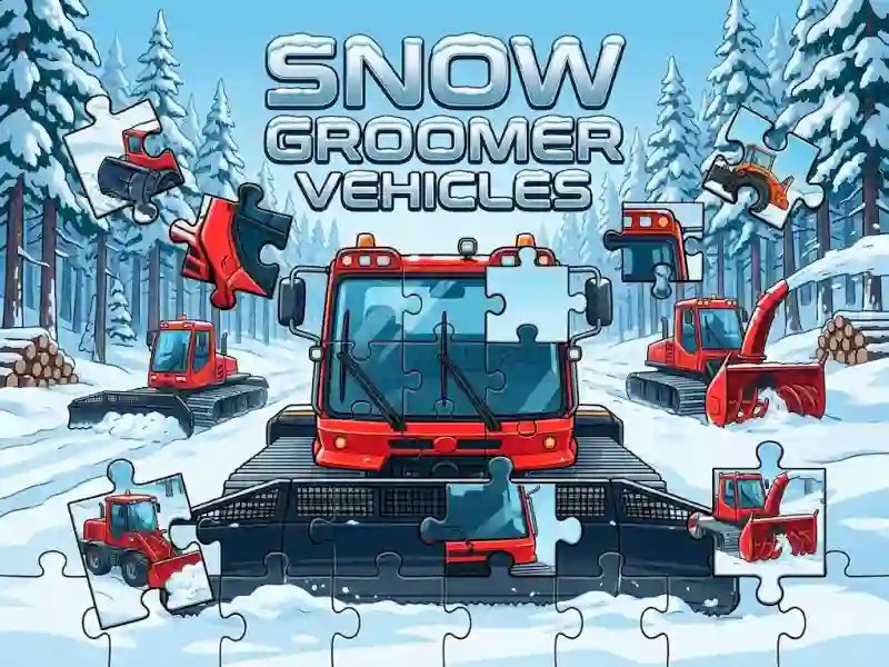 Snow Groomer Vehicles — безплатна онлайн игра