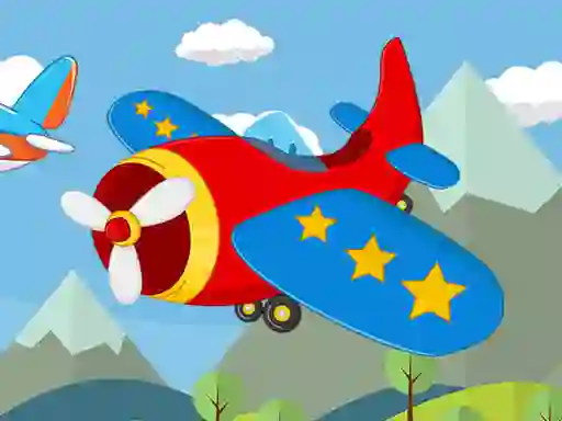 Airplane Memory — безплатна онлайн игра