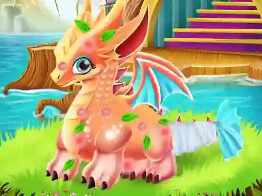 Cute Dragon Recovery — безплатна онлайн игра