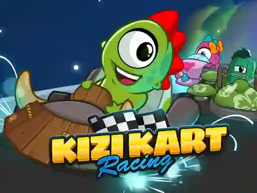 Kizi Kart Racing — безплатна онлайн игра