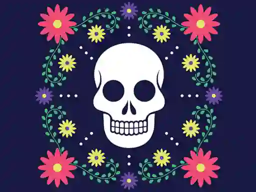 Colorful Skull Jigsaw — безплатна онлайн игра