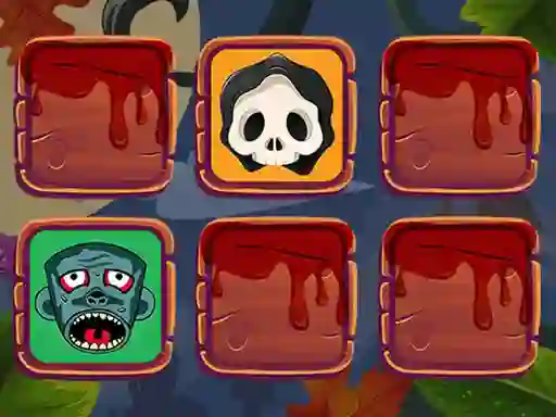Halloween Faces Memory — безплатна онлайн игра