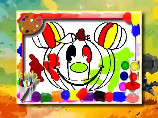 Halloween Coloring Book — безплатна онлайн игра