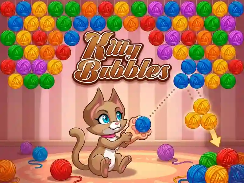 Kitty Bubbles — безплатна онлайн игра