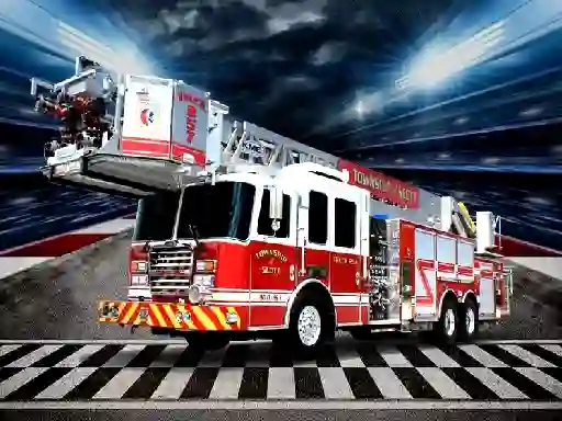 Fire Trucks Puzzle — безплатна онлайн игра