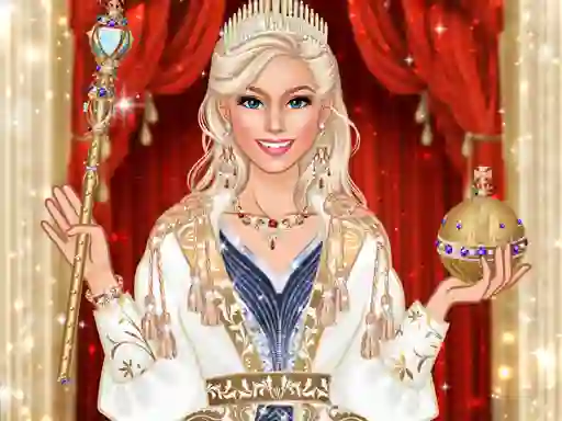 Queen Fashion Salon Royal Dress Up — безплатна онлайн игра