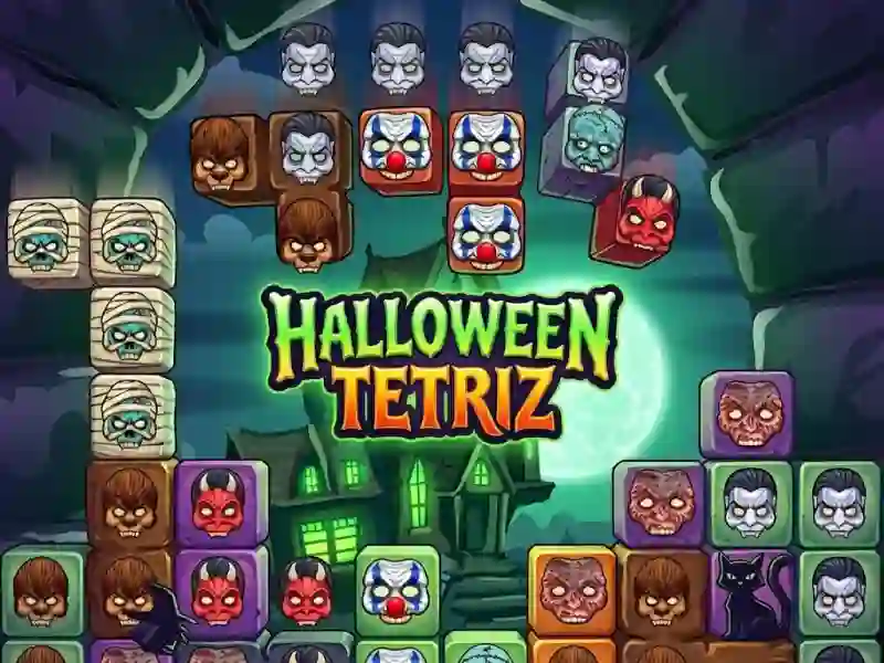 Halloween Tetriz — безплатна онлайн игра