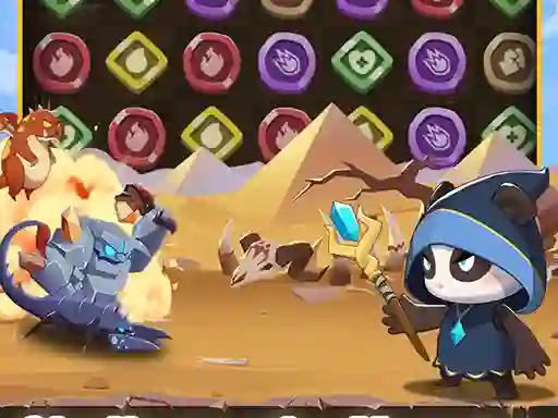 Legend of Panda Match 3 & Battle — безплатна онлайн игра