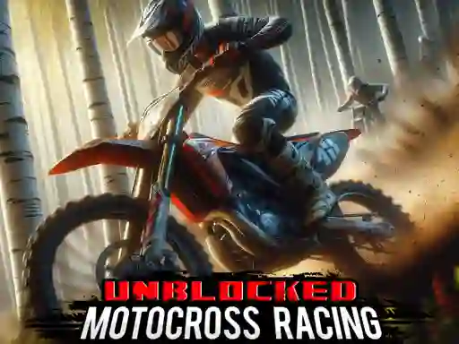 Unblocked Motocross Racing — безплатна онлайн игра