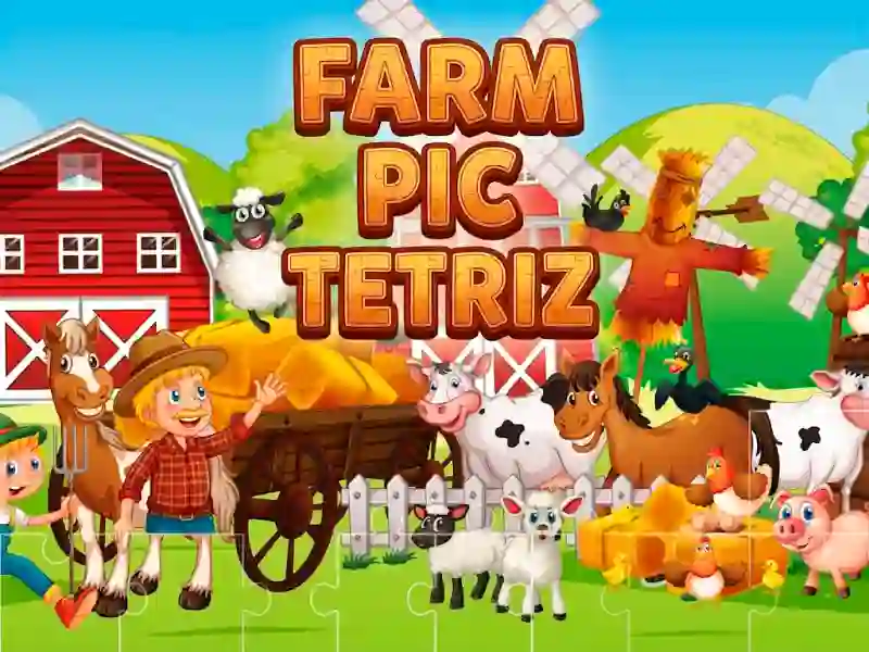 Farm Pic Tetriz — безплатна онлайн игра