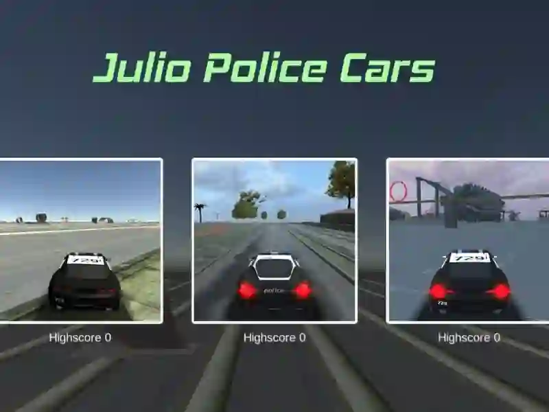 Julio Police Cars — безплатна онлайн игра