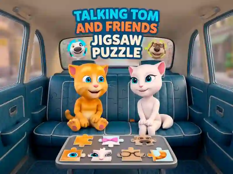 Talking Tom and Friends Jigsaw Puzzle — безплатна онлайн игра