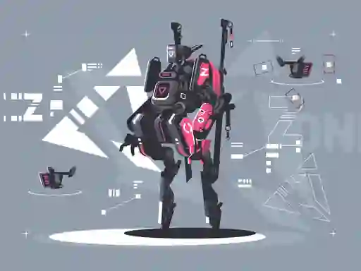 Alien Robot Warrior Hidden — безплатна онлайн игра