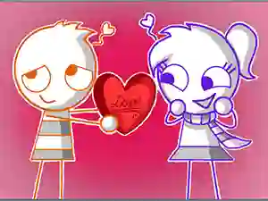 Valentines Hidden Stars — безплатна онлайн игра