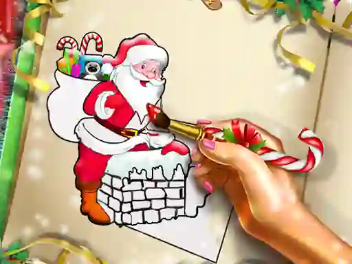 Santa Christmas Coloring — безплатна онлайн игра