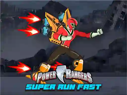 Power Rangers Super Run Fast — безплатна онлайн игра