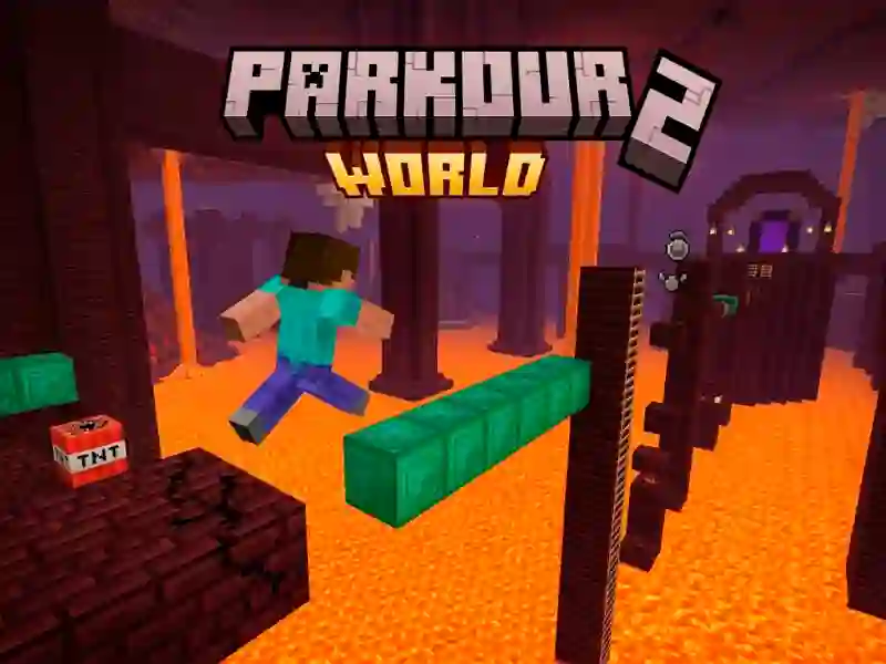 Parkour World 2 — безплатна онлайн игра