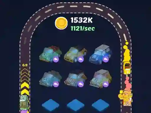 Merge Car — безплатна онлайн игра