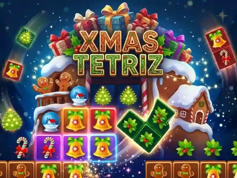 Xmas Tetriz — безплатна онлайн игра