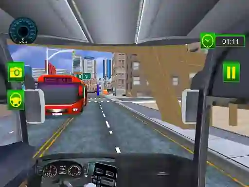 Driving Service Passenger Bus Transport — безплатна онлайн игра