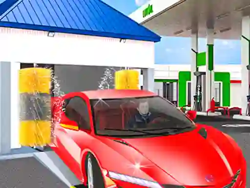 Gas Station: Car Parking — безплатна онлайн игра