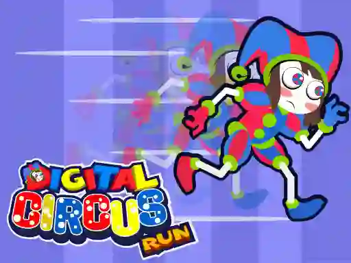 Digital Circus Run — безплатна онлайн игра