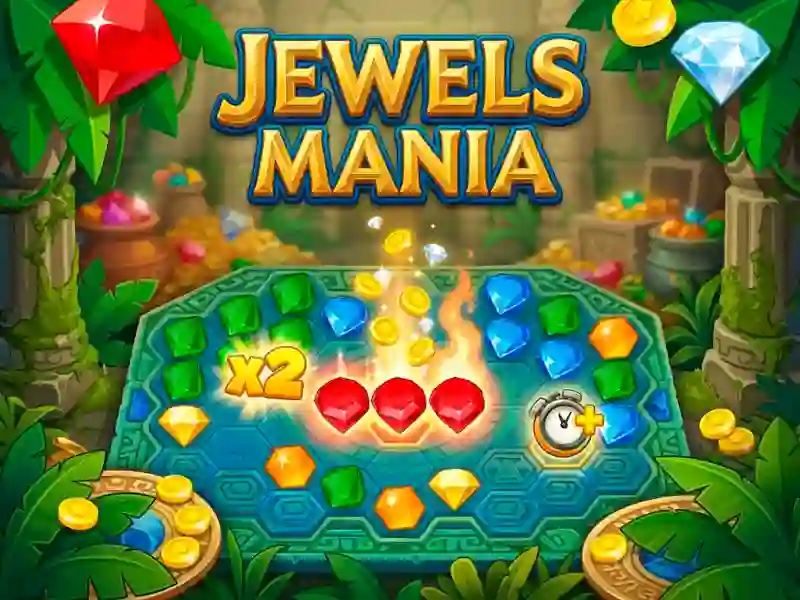 Jewels Mania — безплатна онлайн игра
