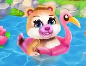 Cute Bear Caring — безплатна онлайн игра