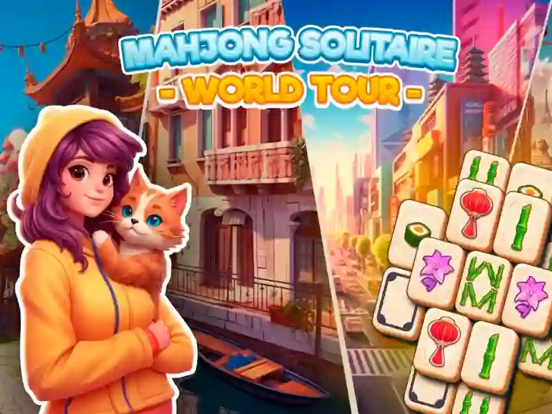 Mahjong Solitaire: World Tour — безплатна онлайн игра