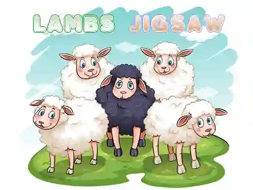 Lambs Jigsaw — безплатна онлайн игра