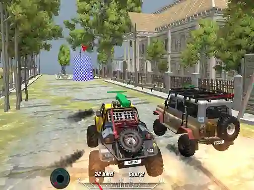 Offroad Monster Truck Forest Championship — безплатна онлайн игра