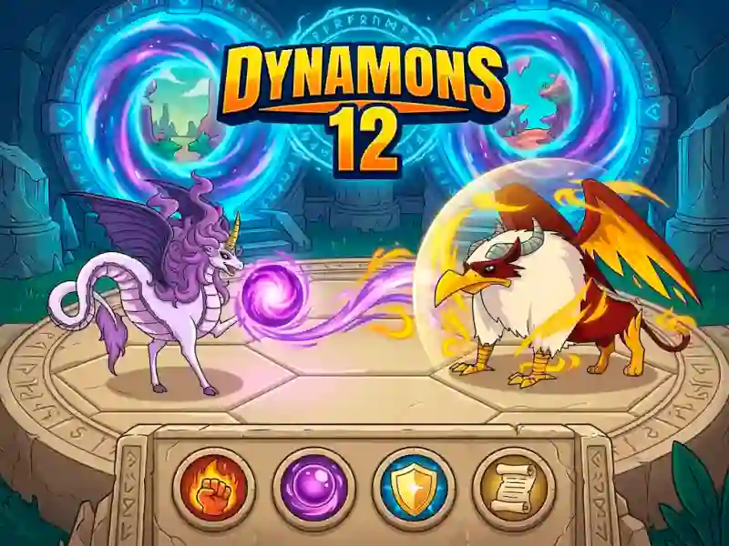 Dynamons 12 — безплатна онлайн игра