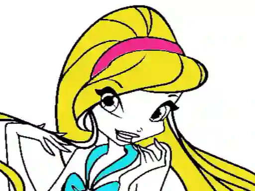 Winx Coloring book — безплатна онлайн игра